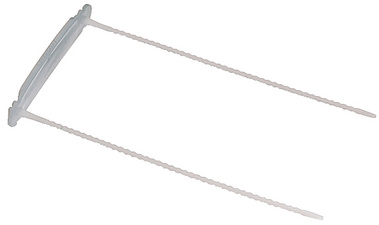 Leitz archiveringclips, transparant, 60 mm, 50 stuks