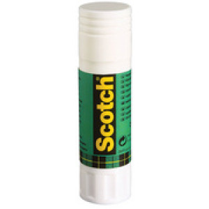 Scotch lijmstift 21 g, oplosmiddelvrij, uitwasbaar, 5 stuks
