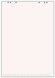 LANDRÉ flipchartblok, 20 vel, blanco, 650×980 mm