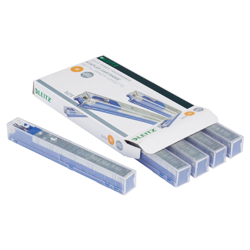 LEITZ cassette agrafes K10 pour agrafeuse 5551, vert, 1050 pièces