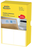 AVERY Zweckform frankeringsetiketten, 163×43 mm, dubbel, 1000 stuks