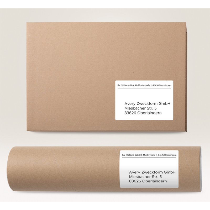 AVERY Zweckform étiquettes universelles, 210×148 mm, blanc, 200 pièces