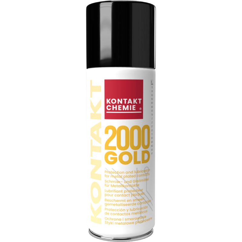 KONTAKT CHEMIE KONTAKT GOLD 2000, spray lubrifiant de contacts, 200 ml