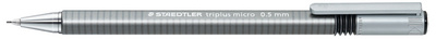 STAEDTLER vulpotlood triplus micro 774, grijs, 0,5 mm, driehoekig