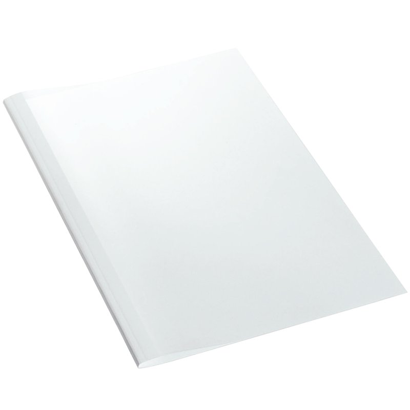 LEITZ reliures thermiques A4, 3 mm, structure lin blanc, 25 pièces