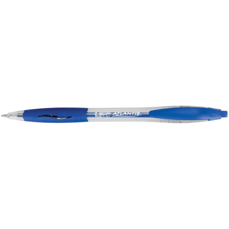 BIC Atlantis Classic stylo à bille rétractable, recharge, noir, 0,4 mm