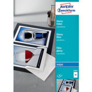 AVERY Zweckform inkjet folies A4 transparant 0,17 mm
