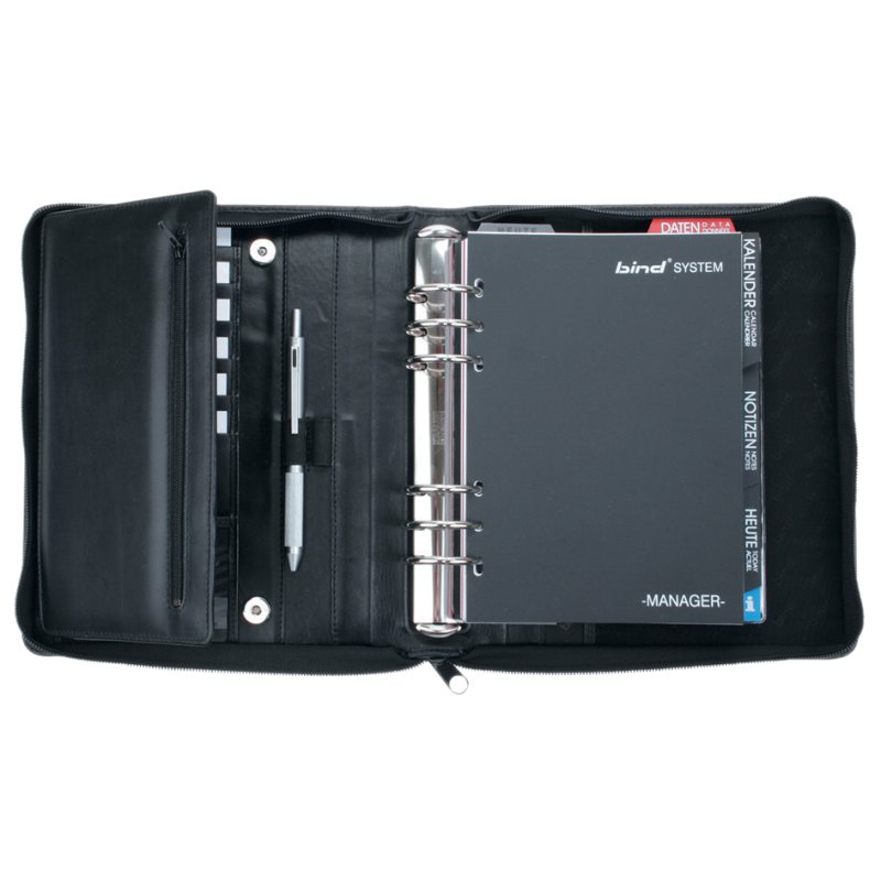 Bind agenda T300-1, A5, zwart, zonder kalender