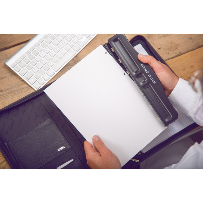 Perforateur Bind T-5005, formats A4 et A5, 10 feuilles, métal
