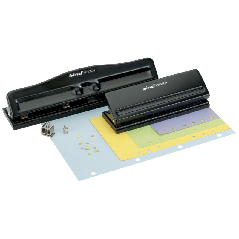 Perforateur Bind T-5005, formats A4 et A5, 10 feuilles, métal