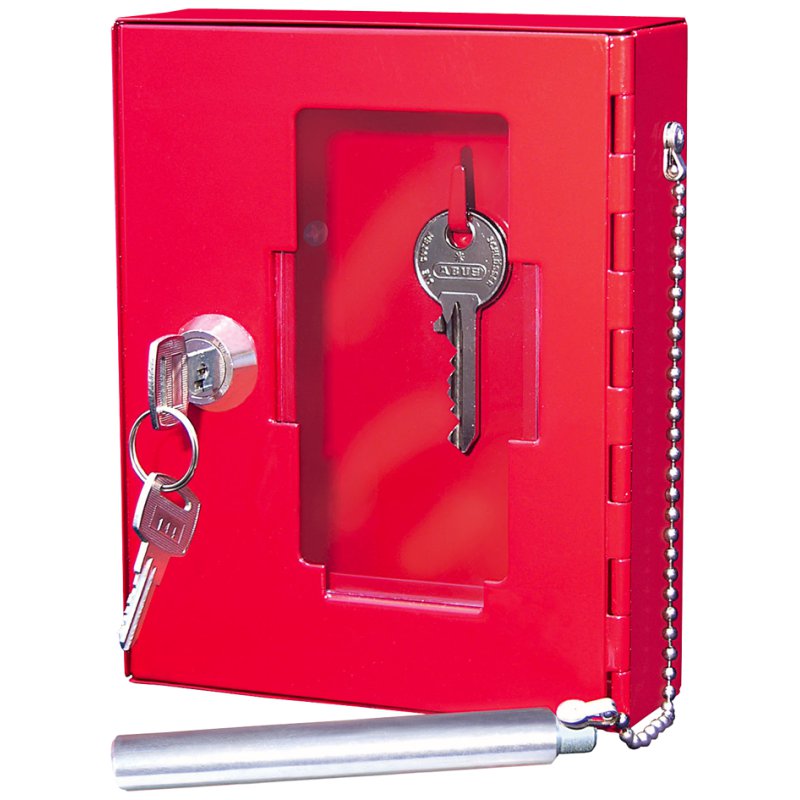WEDO armoire à clés d'urgence, rouge, 120×40×150 mm