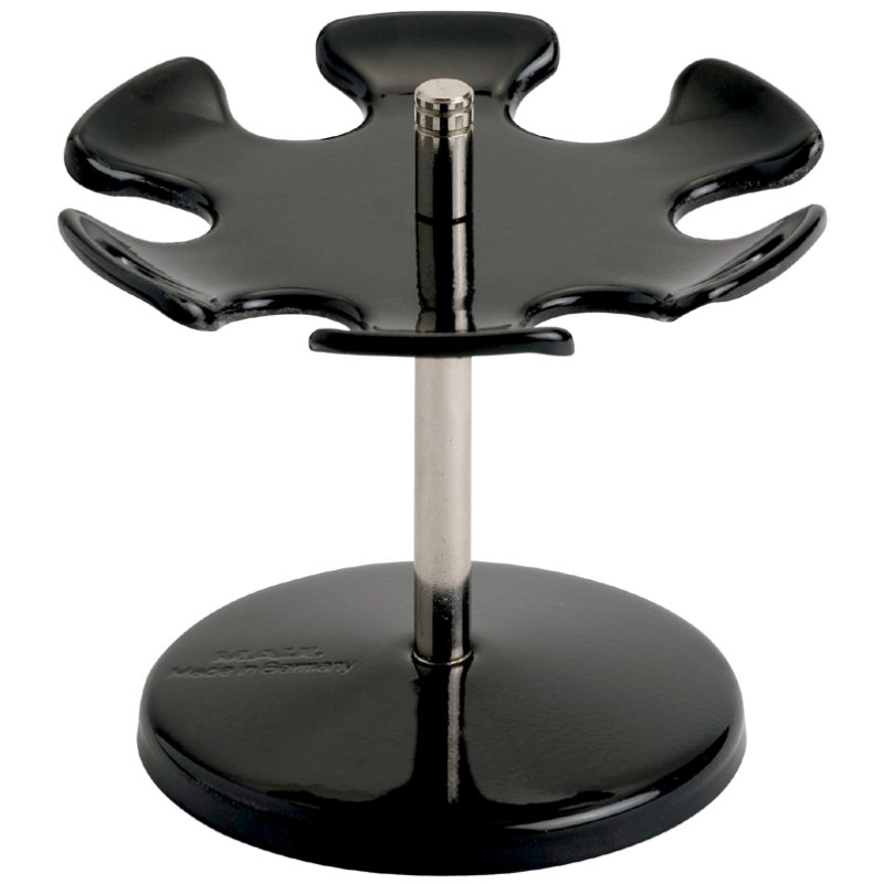 MAUL porte-tampon rond, 10 emplacements, noir