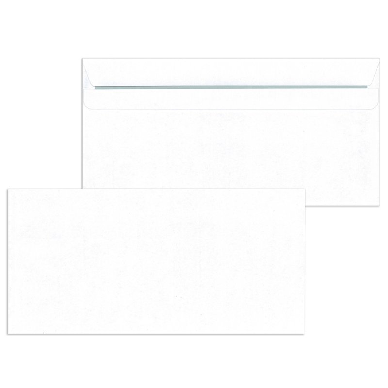 MAILmedia enveloppes DIN Long, auto-adhésif, blanc, 1000 pièces