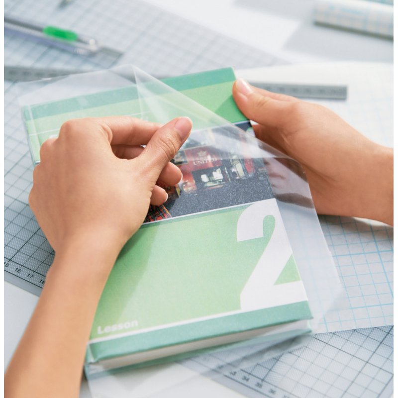 HERMA films de protection auto-adhésifs, transparent, 400 mm × 10 m