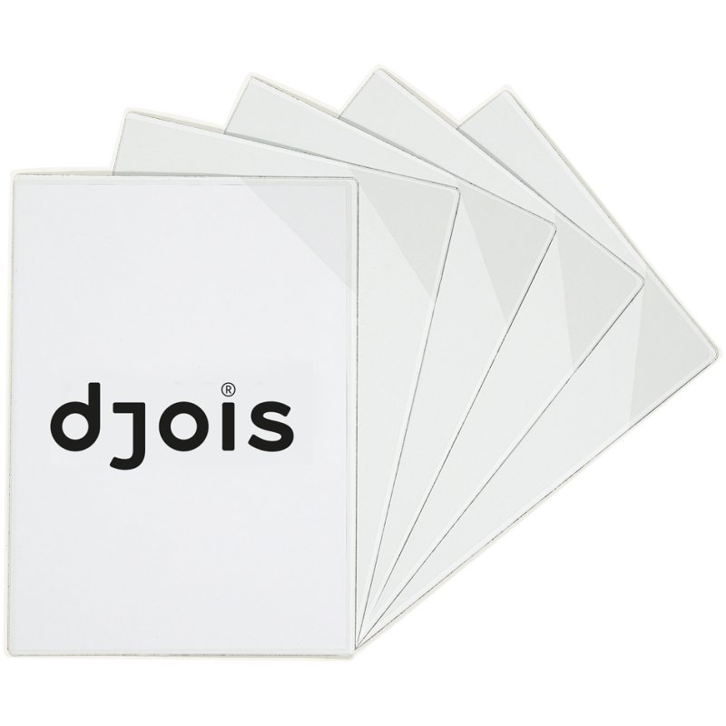 djois pochettes magnétiques Easy Load, transparent, A5, antireflet, 5 pièces