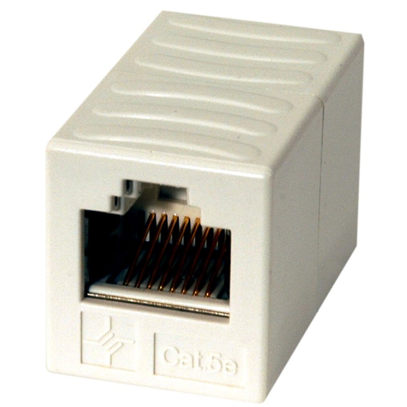 TELEGÄRTNER AMJ raccord, catégorie 6, blindé, blanc alpin