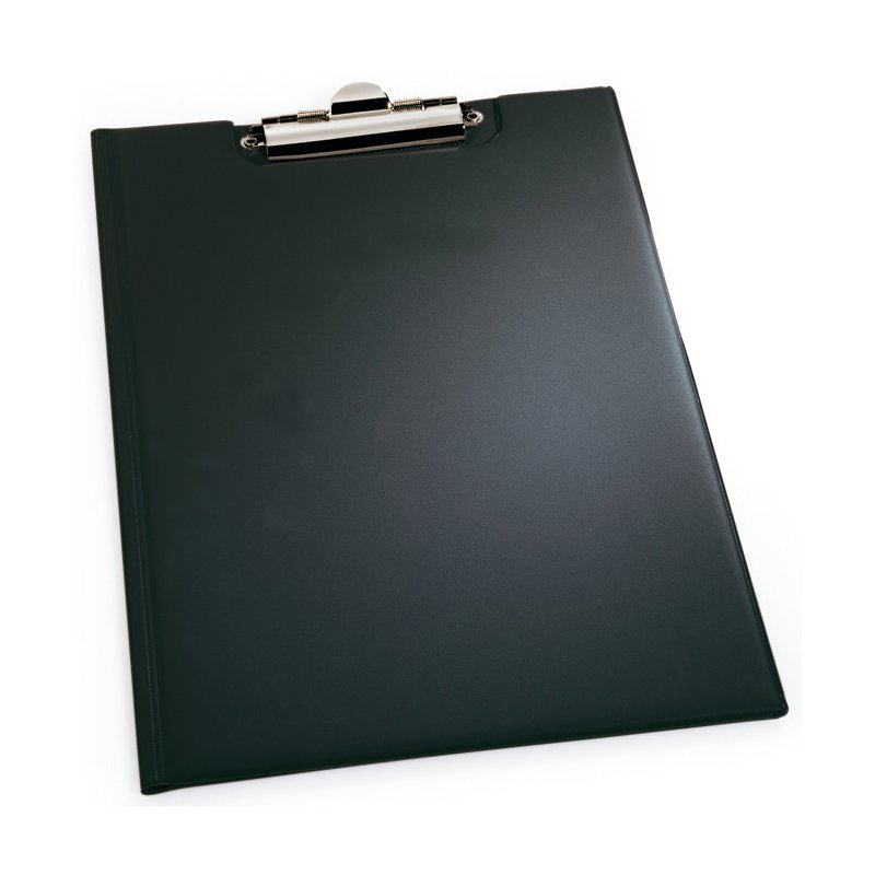 DURABLE porte-bloc Standard A4, bleu foncé, avec poche intérieure