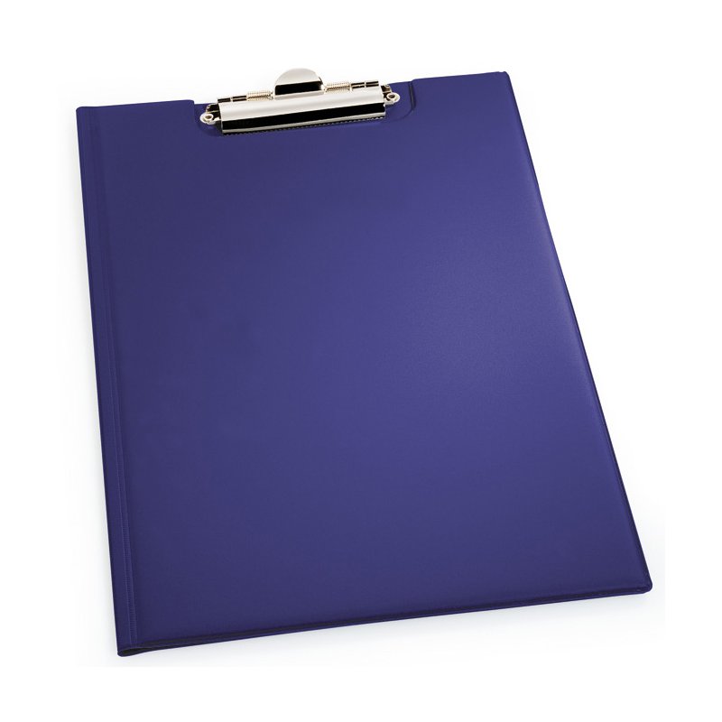 DURABLE porte-bloc Standard A4, bleu foncé, avec poche intérieure