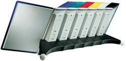 DURABLE displaystandaard SHERPA table 10, complete set, grijs/zwart
