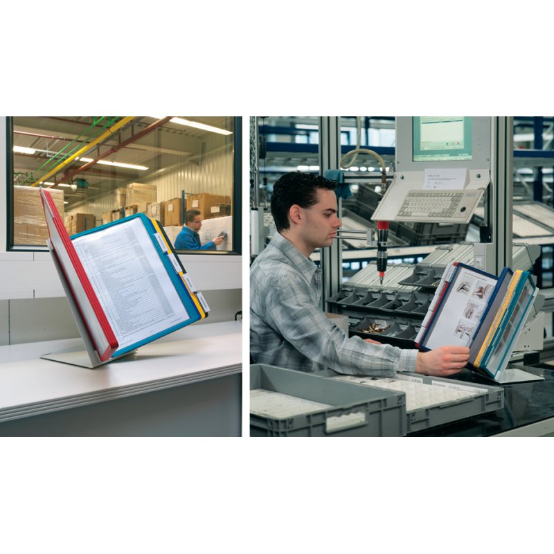 DURABLE système de présentation VARIO table 20, ensemble complet, DIN A4, 20 tables de visualisation