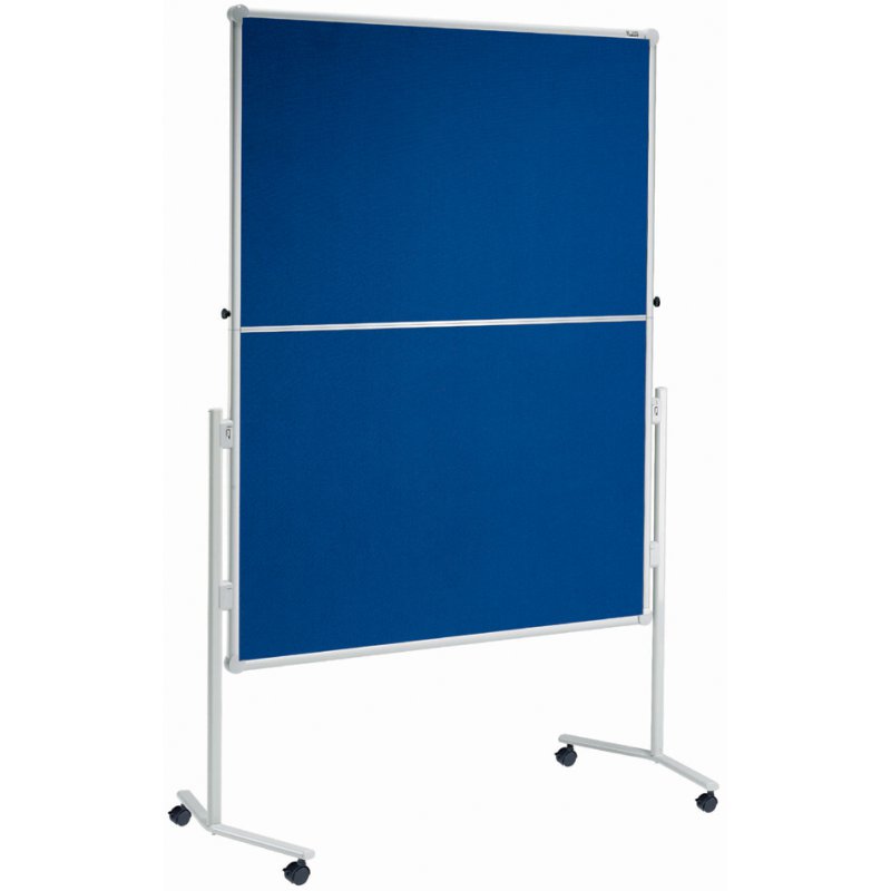 MAUL table de modération professionnelle, pliable, bleu, 1,95 m