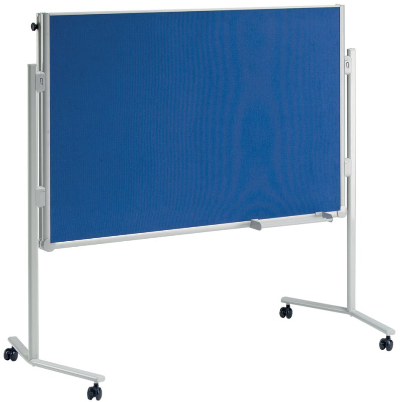 MAUL table de modération professionnelle, pliable, bleu, 1,95 m