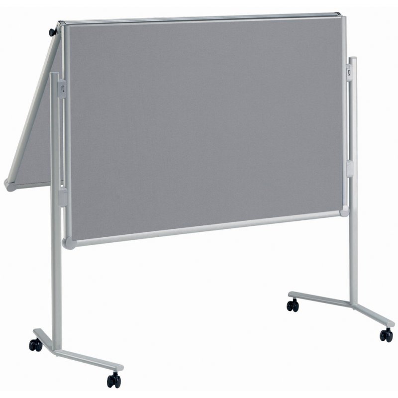 MAUL table de modération professionnelle, pliable, bleu, 1,95 m