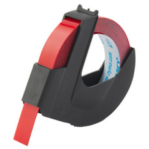 DYMO reliëfband 3D, 9 mm × 3 m, blauw, glanzend