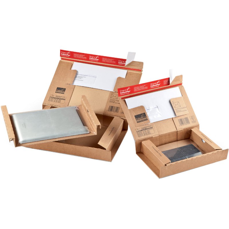 ColomPac carton d'expédition POST taille M, brun, 365×235×120 mm, 10 pièces