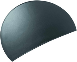 Läufer DURELLA Rondo bureauonderlegger, grafiet, 735×482 mm
