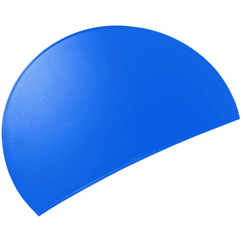 Läufer DURELLA Rondo sous-main de bureau, bleu adriatique, 735×482 mm