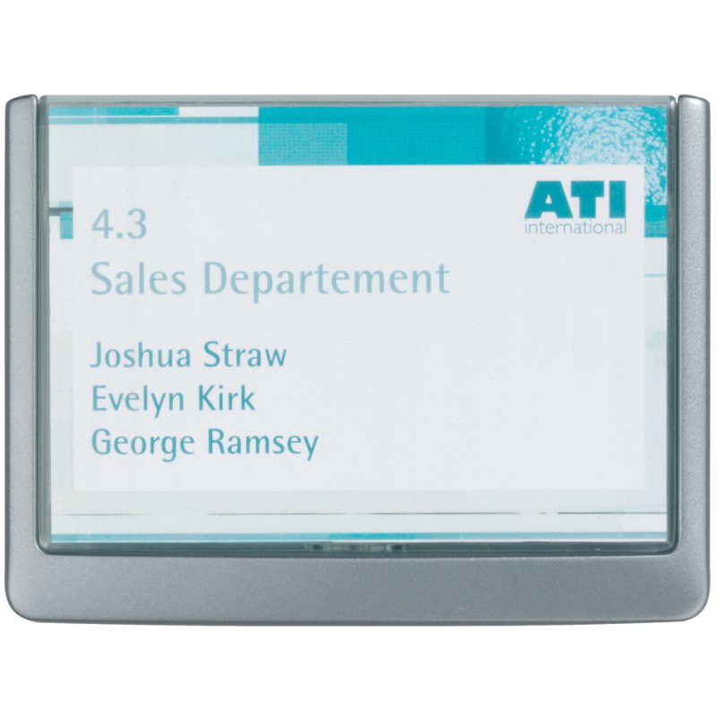 DURABLE deurbordje CLICK SIGN, 149 × 105,5 mm, grafiet