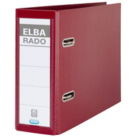 ELBA ordner rado plast A5 staand, zwart, 75 mm