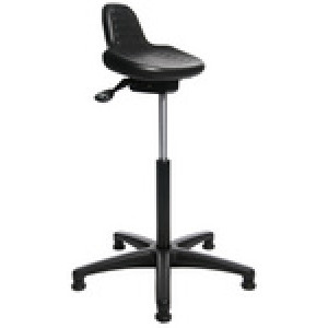 Topstar werkstahulp STAANCER, zwart, 100% polyurethaan, 110 kg draagkracht
