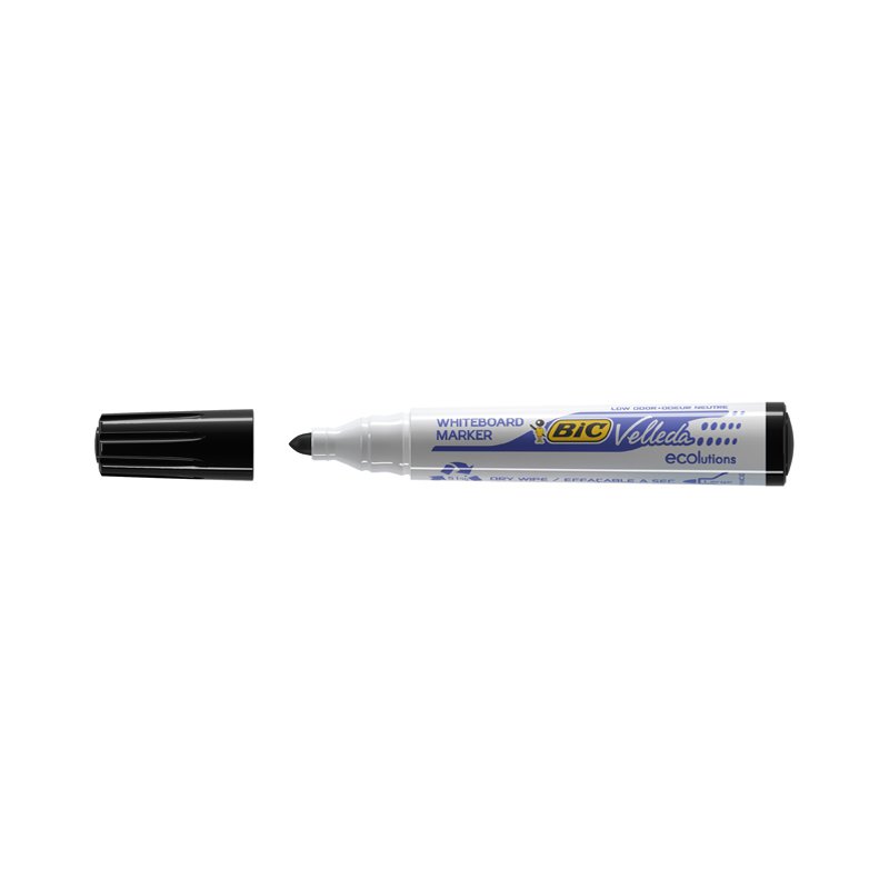Bic marqueur tableau blanc Velleda 1701 ECOlutions, bleu, 1,4 mm