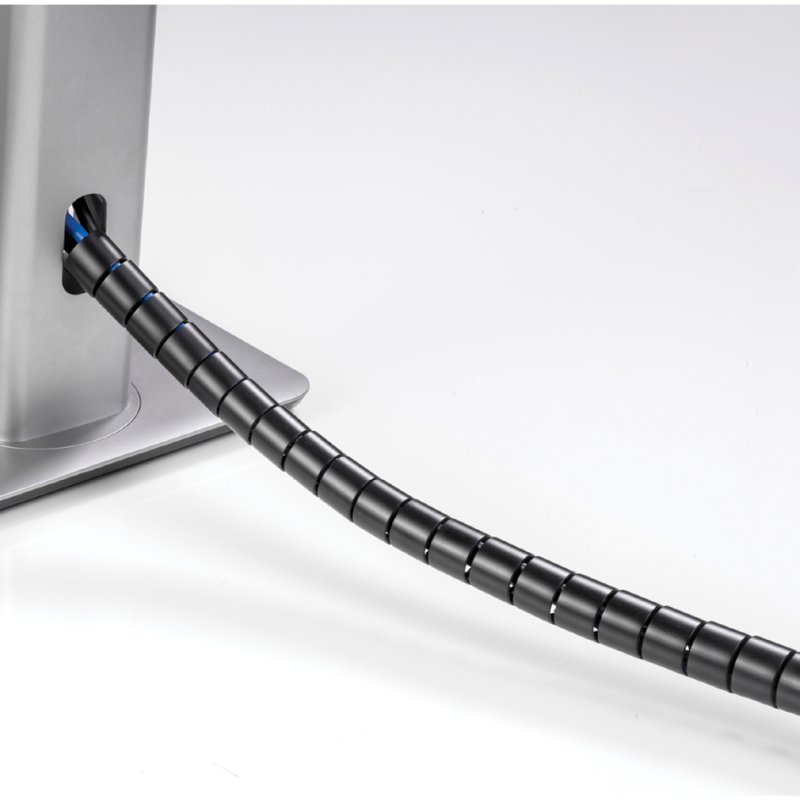 Fellowes organisateur de câbles Cable Zip, réutilisable, argent, diamètre 20 mm