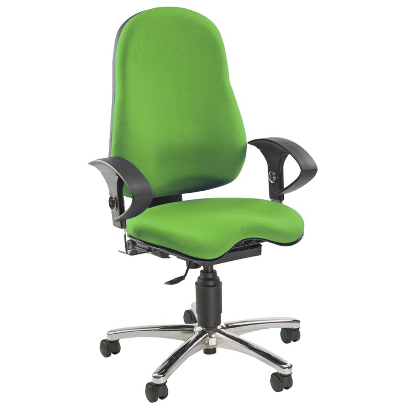 Topstar bureaustoel Sitness 10, blauw, ergonomisch, lendenwirbelsteun
