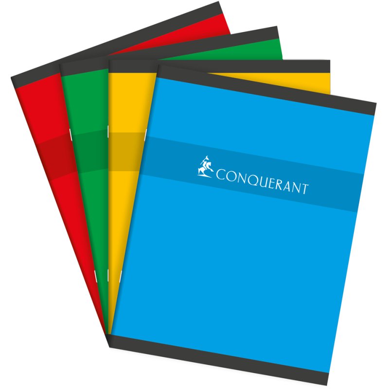 CONQUÉRANT SEPT cahier ligné, 170×220 mm, 48 pages