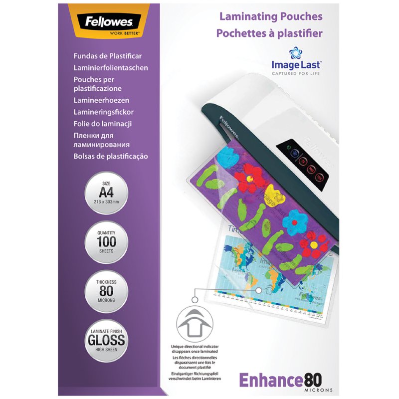 Fellowes lamineerhoezen A5, glanzend, 160 mic, 100 stuks