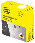 AVERY Zweckform afdekstickers, zwart, 19 mm diameter, 1000 stuks