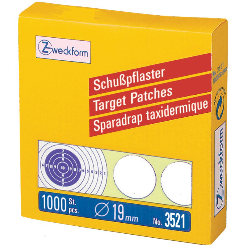 AVERY Zweckform pastille de positionnement, blanc, diamètre 19 mm, 1000 pièces