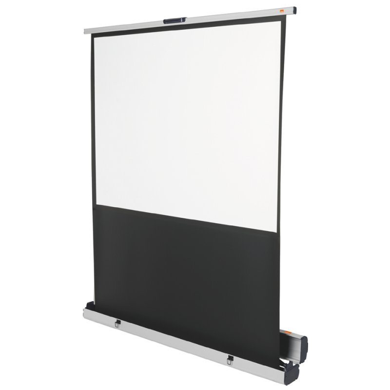 nobo écran de projection mobile, 1600×1200 mm, toile blanc mat, boîtier aluminium
