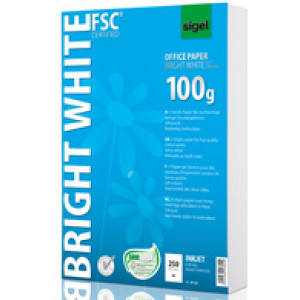 sigel inkjetpapier Bright White A4, ultrawit, 100 g/m², 500 vel
