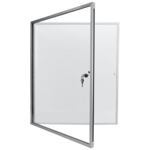 magnetoplan vitrinekast SP, 4 × A4, afsluitbaar, 610×730 mm