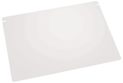 Läufer vervangfolie DURELLA SOFT onderlegger, transparant mat, 500×650 mm