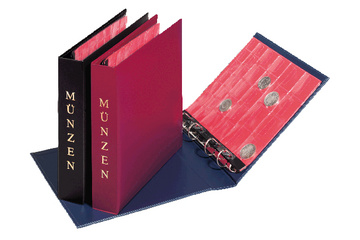 PAGNA muntenalbum, 4-ring mechanisme, zwart