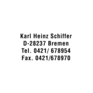 trodat handstempelmachine Printy 9411, zelfkleurend, blauw, 36×13 mm