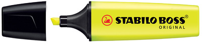 STABILO Boss Original markeerstift, geel, 2,0 + 5,0 mm
