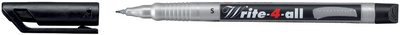 STABILO Write-4-all permanente marker, medium punt, zwart, 1,0 mm