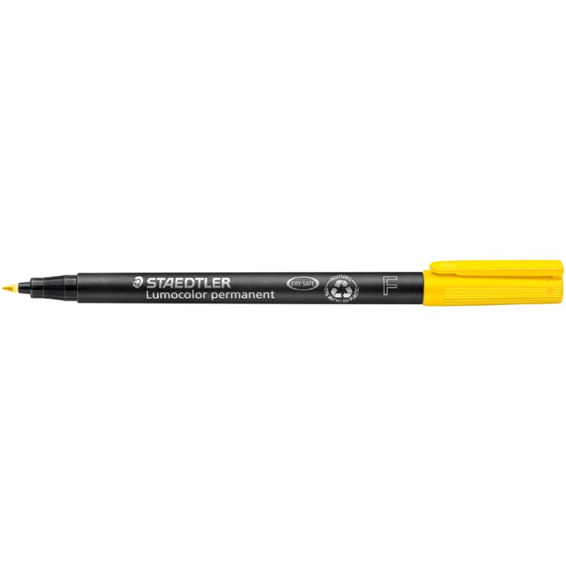 STAEDTLER Lumocolor permanente marker 318F, navulbaar, blauw, 0,6 mm